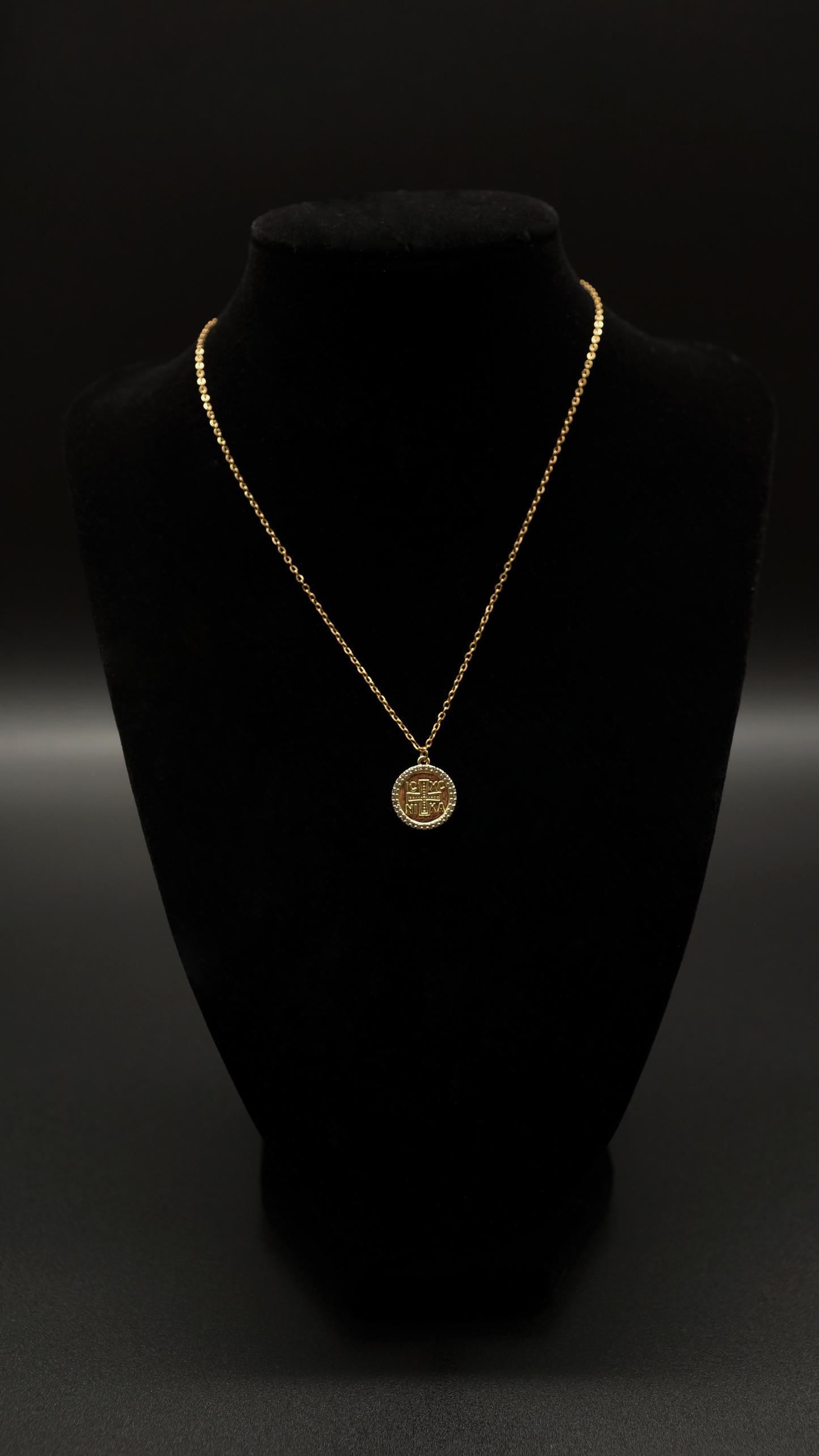 IC XC NI KA Kette / gold
